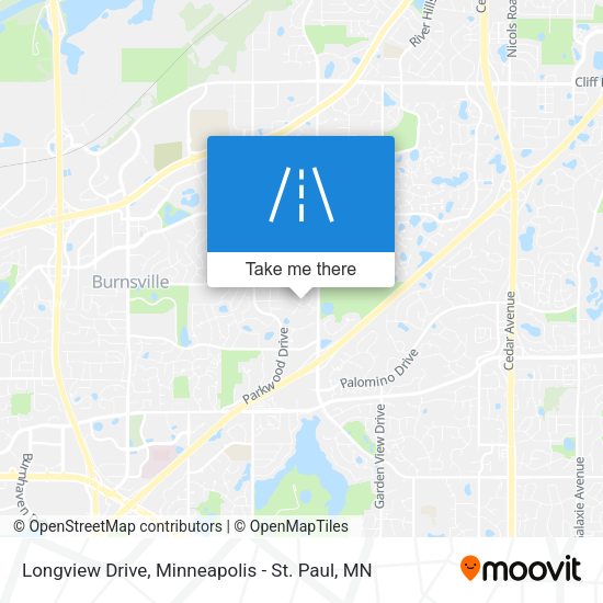 Mapa de Longview Drive