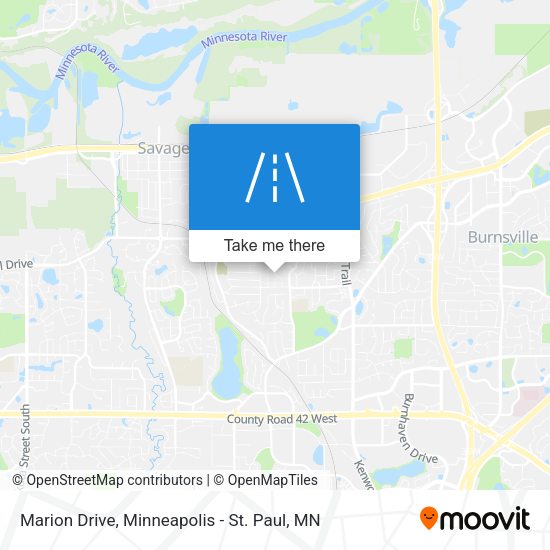 Marion Drive map