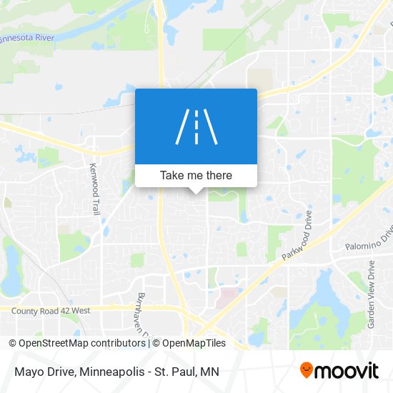 Mayo Drive map