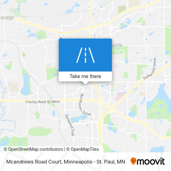 Mapa de Mcandrews Road Court