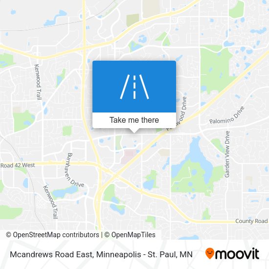 Mapa de Mcandrews Road East