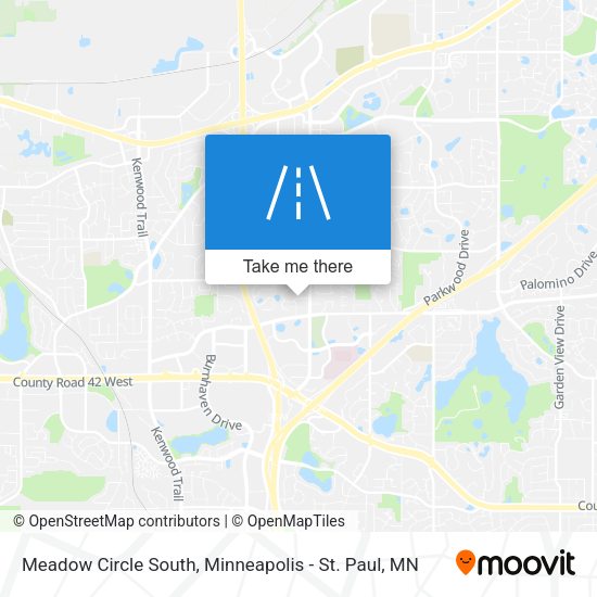 Meadow Circle South map