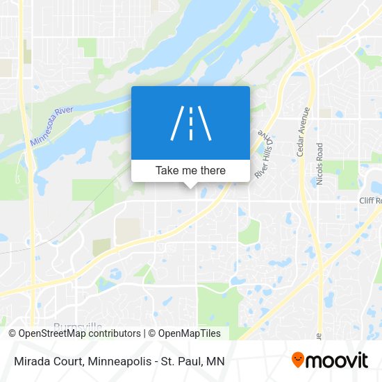 Mirada Court map