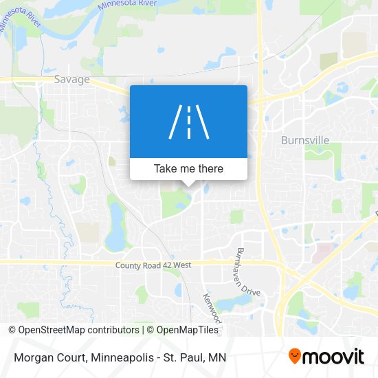 Mapa de Morgan Court