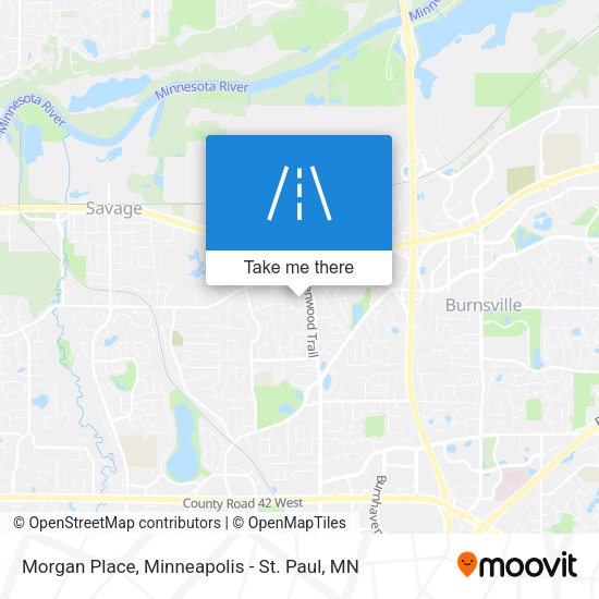 Morgan Place map