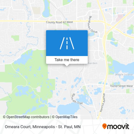 Omeara Court map