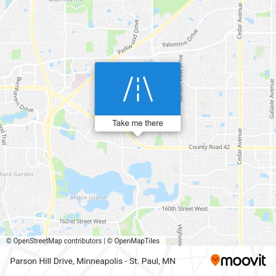 Mapa de Parson Hill Drive