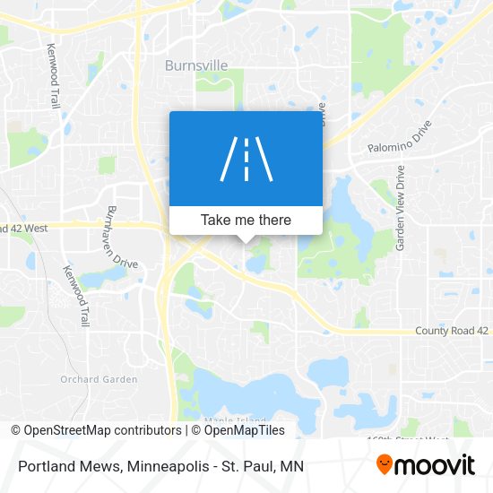 Mapa de Portland Mews