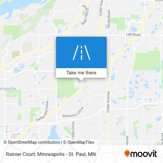 Mapa de Rainier Court