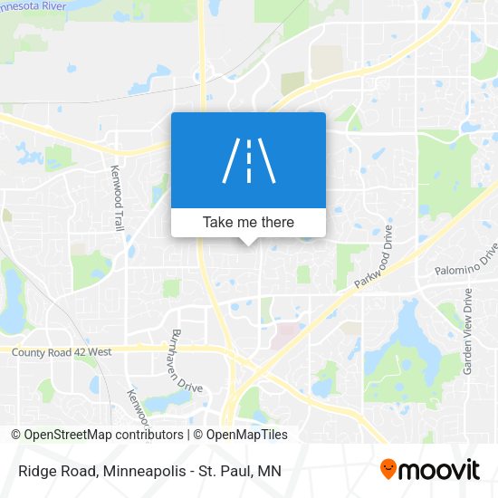 Ridge Road map
