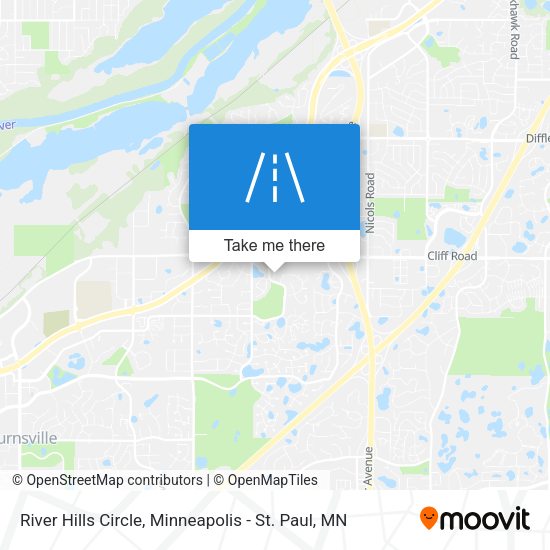 Mapa de River Hills Circle