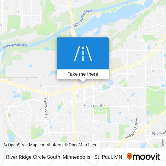 Mapa de River Ridge Circle South