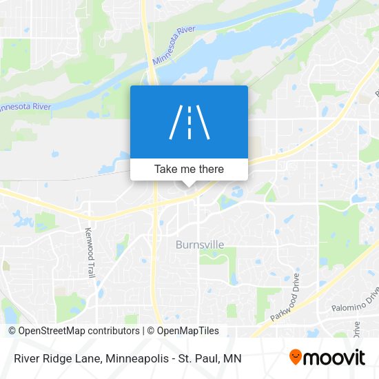 River Ridge Lane map