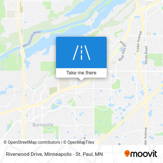 Riverwood Drive map