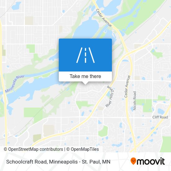 Schoolcraft Road map