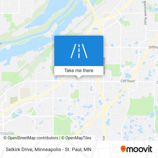 Selkirk Drive map