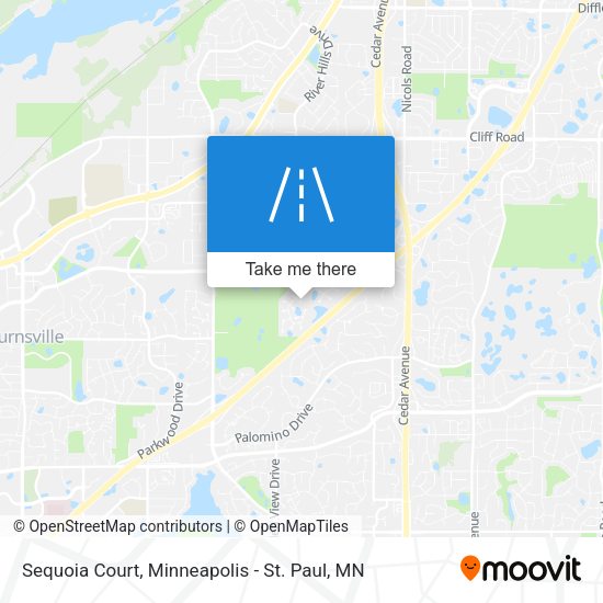 Mapa de Sequoia Court