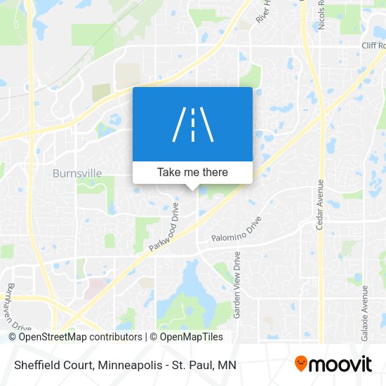 Sheffield Court map