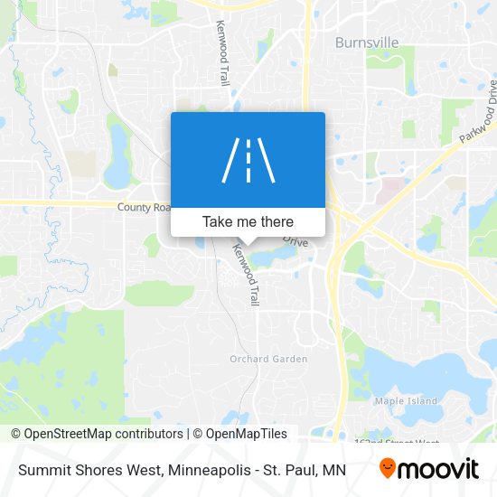 Mapa de Summit Shores West