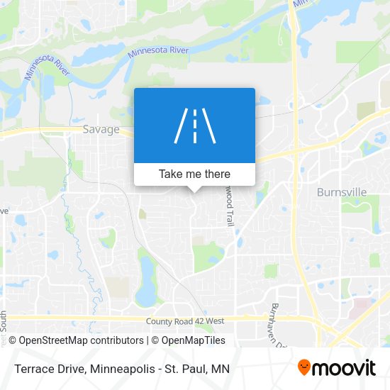 Terrace Drive map