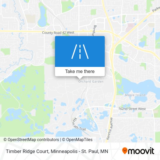Mapa de Timber Ridge Court