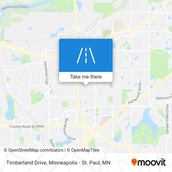 Mapa de Timberland Drive