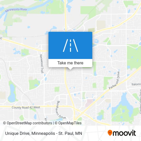 Mapa de Unique Drive