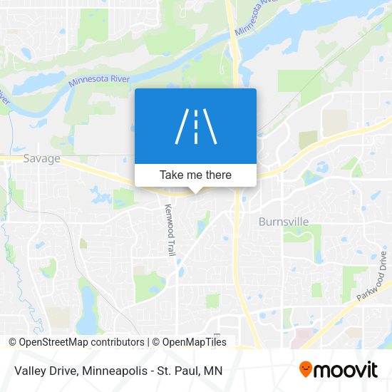 Mapa de Valley Drive