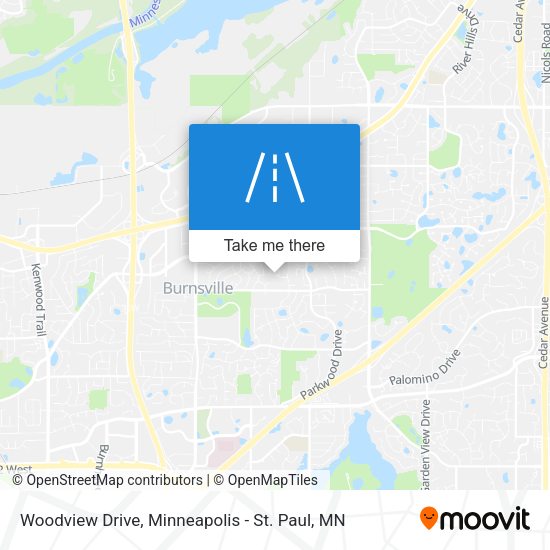 Woodview Drive map