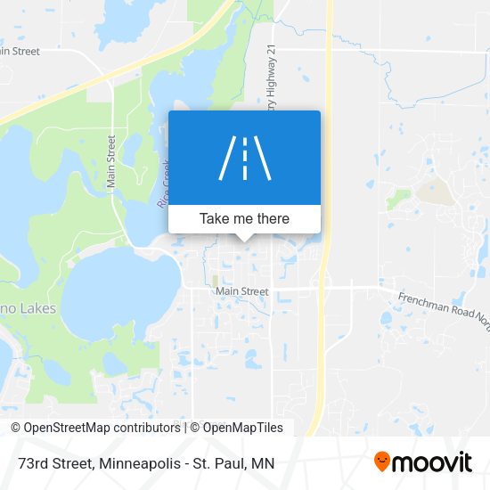 73rd Street map