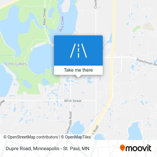 Mapa de Dupre Road