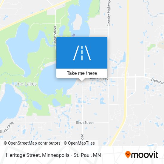 Heritage Street map