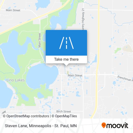 Steven Lane map