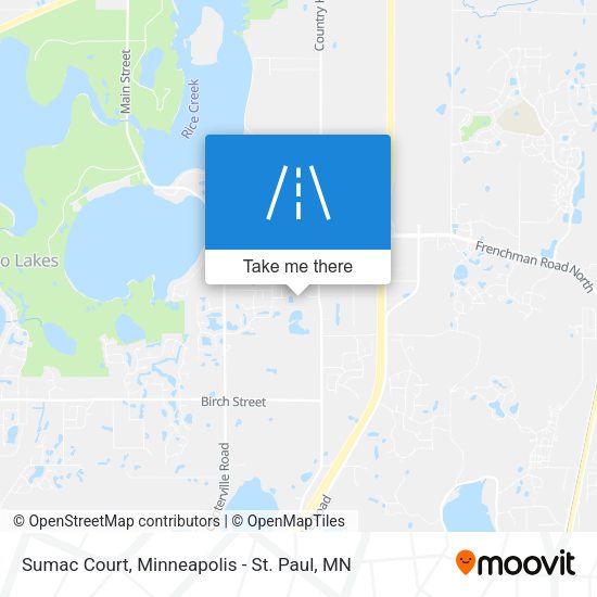 Sumac Court map