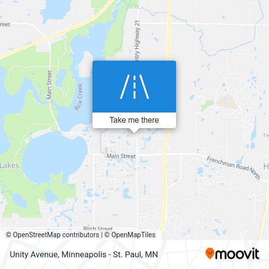 Mapa de Unity Avenue
