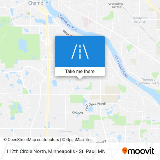 Mapa de 112th Circle North
