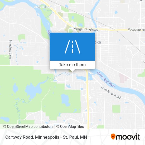 Mapa de Cartway Road