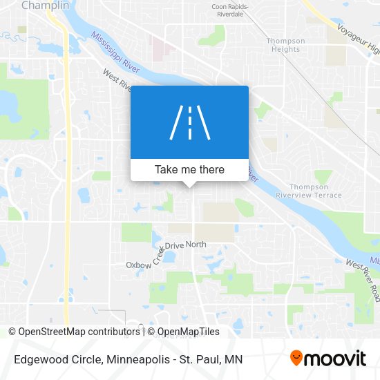 Edgewood Circle map