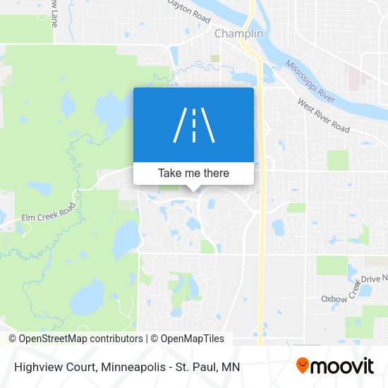 Highview Court map