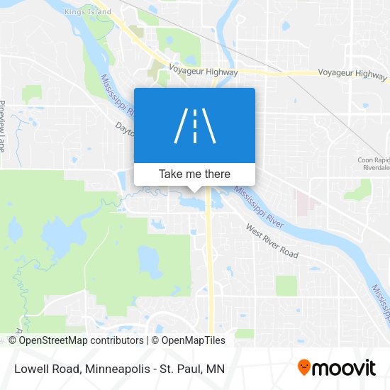 Mapa de Lowell Road