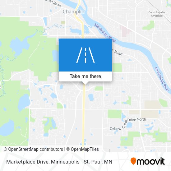 Marketplace Drive map