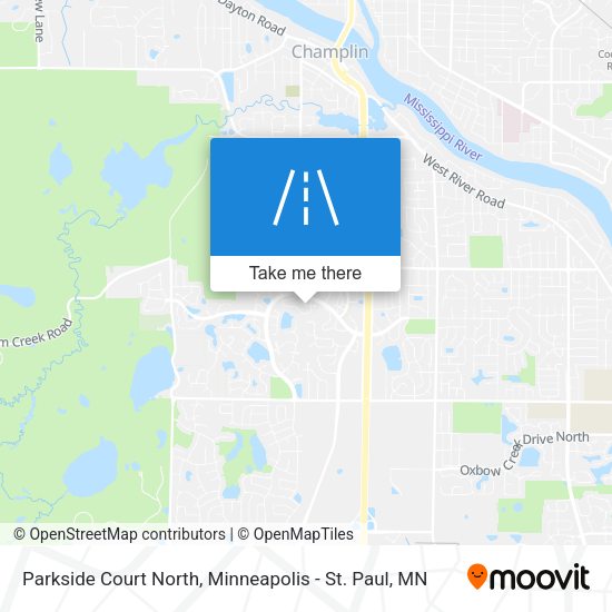 Parkside Court North map