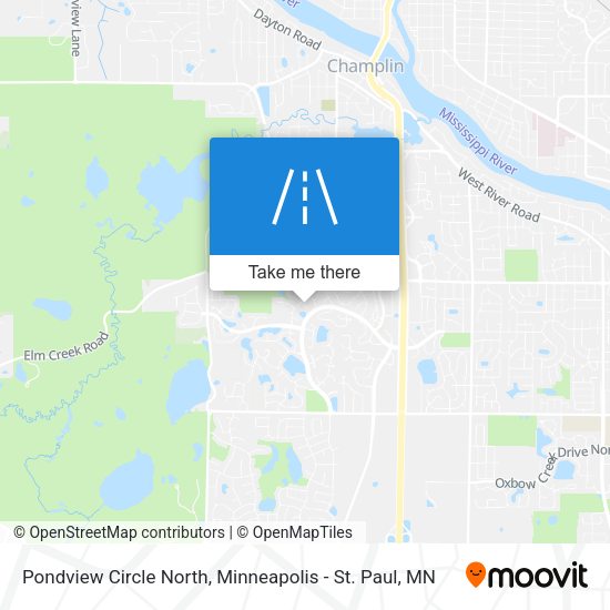 Pondview Circle North map