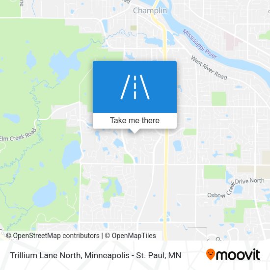 Mapa de Trillium Lane North