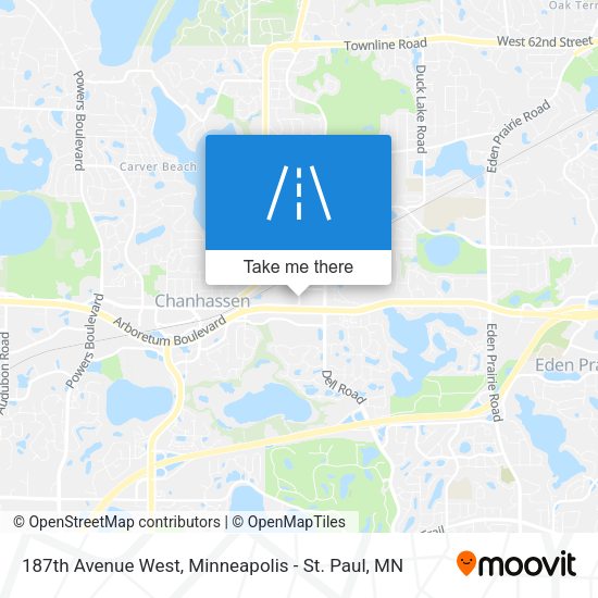 187th Avenue West map