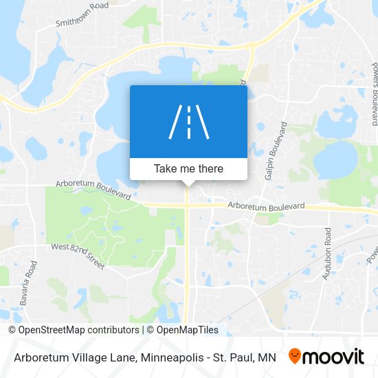 Mapa de Arboretum Village Lane