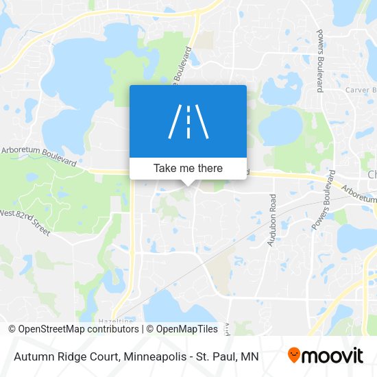 Autumn Ridge Court map