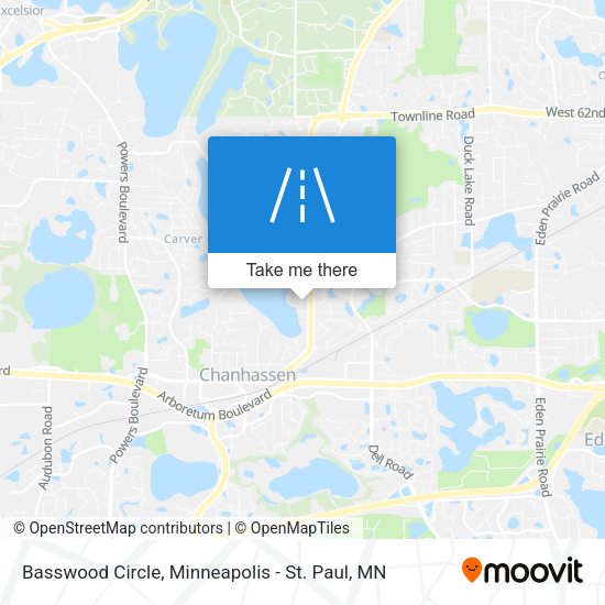 Mapa de Basswood Circle