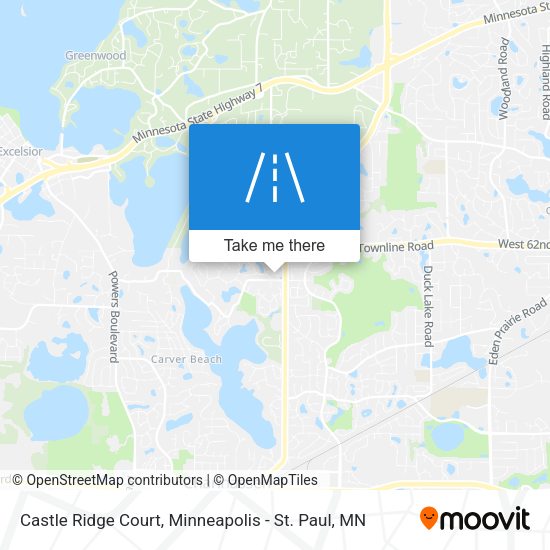 Castle Ridge Court map