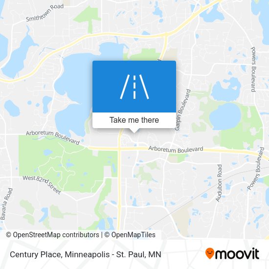Century Place map